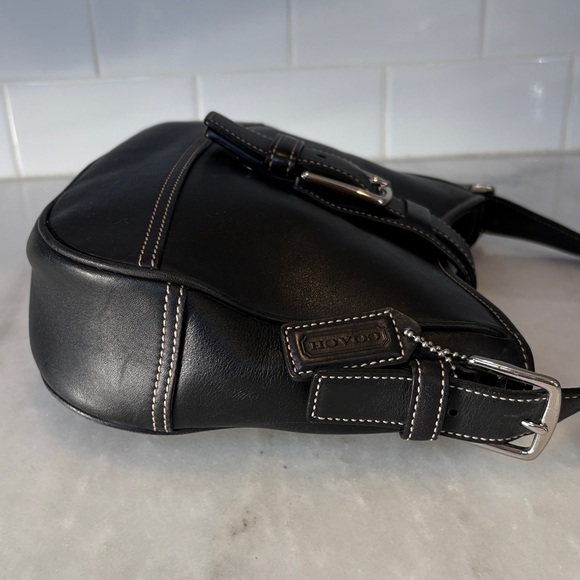 Coach Y2K Hampton Leather Hobo Shoulder Bag - Picture 8 of 16